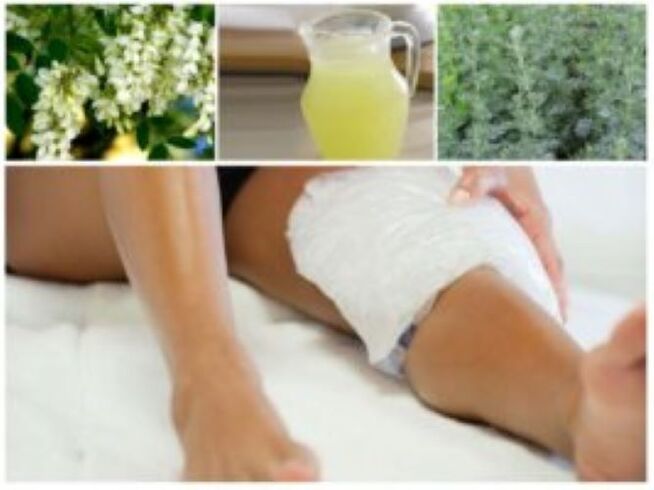 Veľmi účinnou ľudovou metódou na liečbu kŕčových žíl je použitie obkladov.