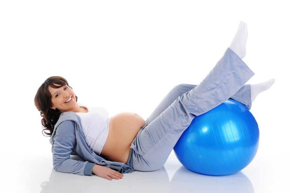 fitball cvičenia pre tehotné ženy
